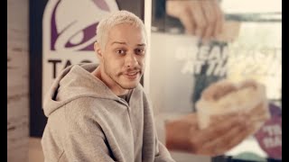 Taco Bell Commercial 2022 Pete Davidson Breakfast A Bit Crazy Ad Review [upl. by Nussbaum]