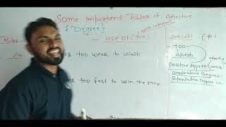 Some Important Rules Of Adjective  Degree  English Grammar  By Ajeet Sir [upl. by Pallas]