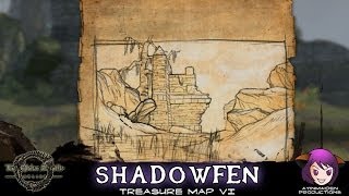 Elder Scrolls Online  Shadowfen Treasure Map VI [upl. by Haseena]