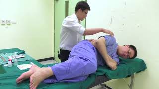 การเจาะน้ำไขสันหลัง Lumbar puncture อายุรศาสตร์ มศว [upl. by Ahsineg]