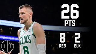 Kristaps Porzingis Highlights  Celtics vs Grizzlies  4th Feb 2024 [upl. by Anilorac]