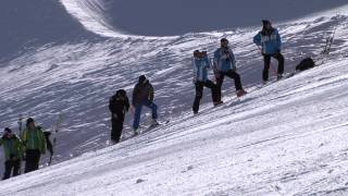 US Ski Team Interviews am Rettenbach Gletscher in Sölden [upl. by Marilla467]