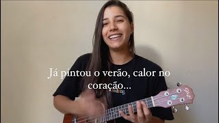 RESSACA DE CARNAVAL  Baianidade nagÃ´  UKULELE COVER [upl. by Neltiak]