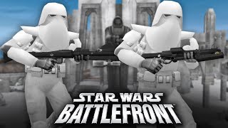 Clone COLD ASSAULT Troopers on Rhen Var Citadel  Star Wars Battlefront 2004 Star Fire Mod [upl. by Marlea77]