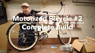 Building My 2nd Motorized Bicycle  Complete Bike Build  80cc Engine Kit [upl. by Aneev393]