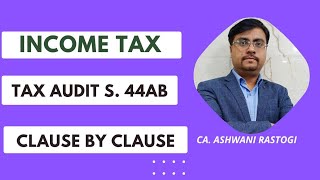 Tax Audit Part 2 Section 44AB form 3CA 3CB 3CD Incometax taxaudit 3cd incometaxaudit 44AB [upl. by Carny976]