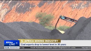 South Africas coal exports drop to lowest level in 30 years [upl. by Ann-Marie]