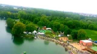 Riesenrad am Bagger beim Leipziger Wasserfest [upl. by Allemaj477]