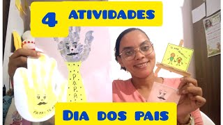 Dia Dos Pais 4 atividades ed infantil [upl. by Booma607]