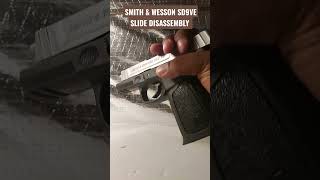 SMITH amp WESSON SD9VE SLIDE DISASSEMBLY [upl. by Jaddo]