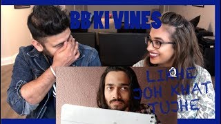 BB Ki Vines  Likhe Joh Khat Tujhe Reaction  RajDeepLive [upl. by Eiclek]