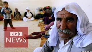 Iraqs Yazidis under ISIS fire  BBC News [upl. by Yelssew]