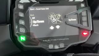 Ducati Multistrada Pikes Peak 1260 Dash Demo [upl. by Ramsdell212]