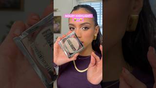 MOLDY HIGHLIGHT 🤢🤮🤩💗 hudabeauty shorts makeupshorts ​⁠ Hudabeauty [upl. by Anire815]