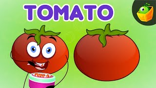 Tomato Song  Vegetable Song  Red [upl. by Fuller]