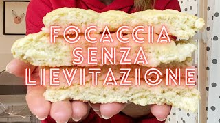 Focaccia senza lievitazione  con lievito istantaneo [upl. by Rechaba271]