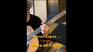 Capos Why 1960s Hamilton Third Hand Kyser Dunlop Shubb Partial Drop D Guitar Lesson [upl. by Kernan]