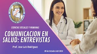 Comunicación en salud ENTREVISTAS [upl. by Ennazor]