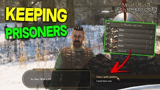 Why to ALWAYS Keep Prisoners Backup Army Concept  Mount amp Blade II Bannerlord [upl. by Ahsinak645]