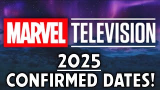 Marvel Television 2025 Release Dates CONFIRMED Spiderman Daredevil Wakanda and MORE MCU News [upl. by Enoek]