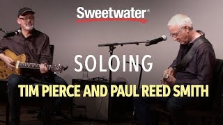 Live at Sweetwater Soloing with Tim Pierce and Paul Reed Smith [upl. by Retnyw]