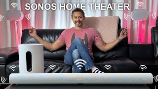 Sonos Home Theater worth 2500 USD  Sonos Arc  Sub mini  Era 300 review [upl. by Laehcim]