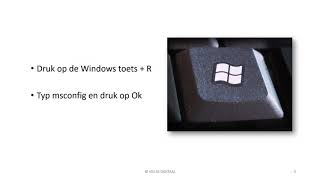 VEILIG DIGITAAL Windows 10 opstarten in Veilige modus [upl. by Yrolg662]