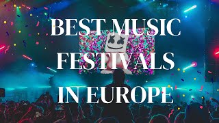 MUSIC FESTIVALS IN EUROPE 2023 [upl. by Tamar]