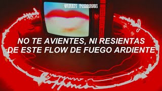 Arca  Incendio Letra  Lyrics flash warning [upl. by Auqenes]