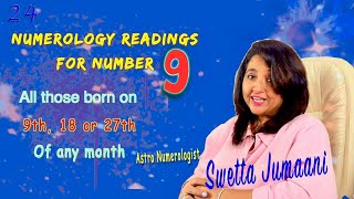 Numerology for No9 With Subtitles मूलांक 9 जन्मांक ९ Birth Date 9 Mulank 9 [upl. by Terbecki]