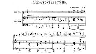 Wieniawski Scherzo Tarantelle Op 16 Perlman Sanders [upl. by Bettencourt]