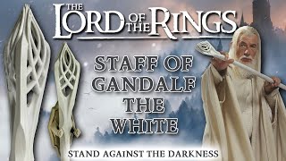 TrueSwords LORD OF THE RINGS STAFF OF GANDALF THE WHITE [upl. by Nyltyak]