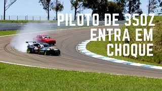 PILOTO DE 350Z ENTRA EM CHOQUE AO ANDAR DE CHEVETTE [upl. by Airaet610]