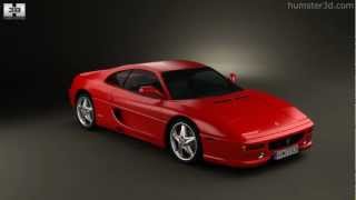 Ferrari F355 F1 Berlinetta 1999 3D model by 3DModelsorg [upl. by Adnahsor]