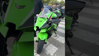 Ninja Zx10r 2024 new model kawasakih2 zx10r hayabusa bmws1000rr zx10rbikers viralshort [upl. by Ailemak977]