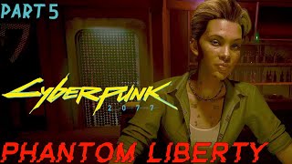 Cyberpunk 2077 Phantom Liberty DLC Walkthrough PS5  Part 5 Female V Street Kid Judy Romance [upl. by Aridni]