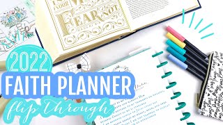 📖 Faith Journal Set Up in a Happy Planner amp Flip Through  2022 Spoonful of Faith Happy Planner [upl. by Lareneg]