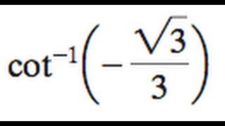 cot1sqrt33 [upl. by Lansing552]