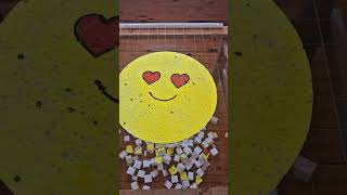 hot wires tear apart styrofoam sheets with emojis satisfying asmr [upl. by Odrarej]