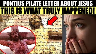 The Extremely SHOCKING Letter Pilate wrote on JESUS Crucifixion [upl. by Igic]