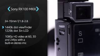 Sony Cybershot DSCRX100 III Product Overview [upl. by Letnuahc]