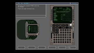 Flight Management System CDU Introduction and Description  Fokker 100 [upl. by Notsreik]