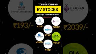 Top 10 EV stocks to invest for longterm stockmarket evstock stotktobuynow [upl. by Gottfried194]