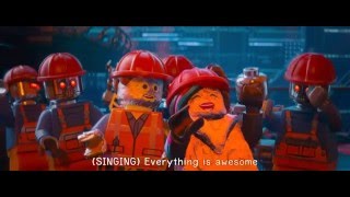 The LEGO Movie  Everything is Awesome Robot Scene Lyrics 1080pHD [upl. by Kutzer]