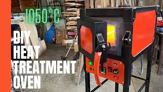 Ho costruito un forno per trattamenti termici da oltre 1000°C fai da te  DIY heat treating oven [upl. by Ledah]