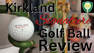 Kirkland Signature Performance  Golf Ball Review 2023 [upl. by Ginevra]