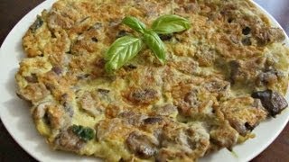 46 Frittata ai Funghi RICETTA VELOCE [upl. by Cynar]