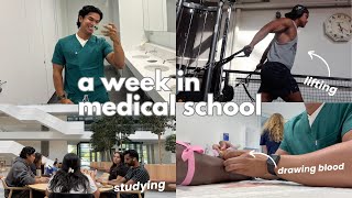 MED STUDENT VLOG  My First Week of Medical School 2nd Year [upl. by Zsa]