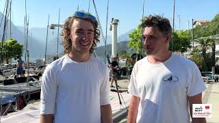 2023 Worlds Day 2 sailor interviews  Ollie Bull GBR 410 [upl. by Nerine902]