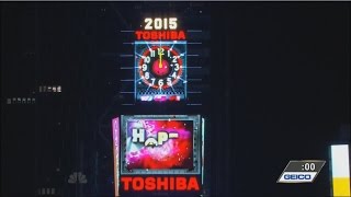 NBC 2015 New Years Eve Ball Drop New York HD 1080p [upl. by Eceinej]